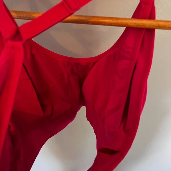 Bamboobies Nursing bra Hot Pink XXL Racer Back Padded Breastfeeding - Picture 6 of 7